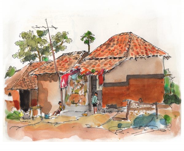 sketches by debasis deb