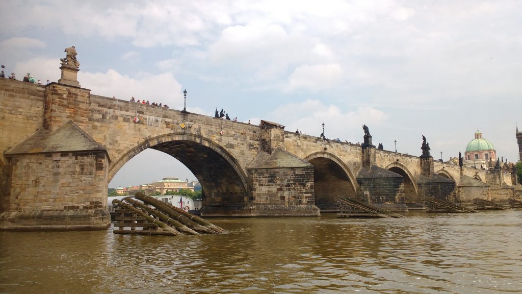 Prague by the Vlatabha River