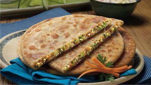 sabzi paratha