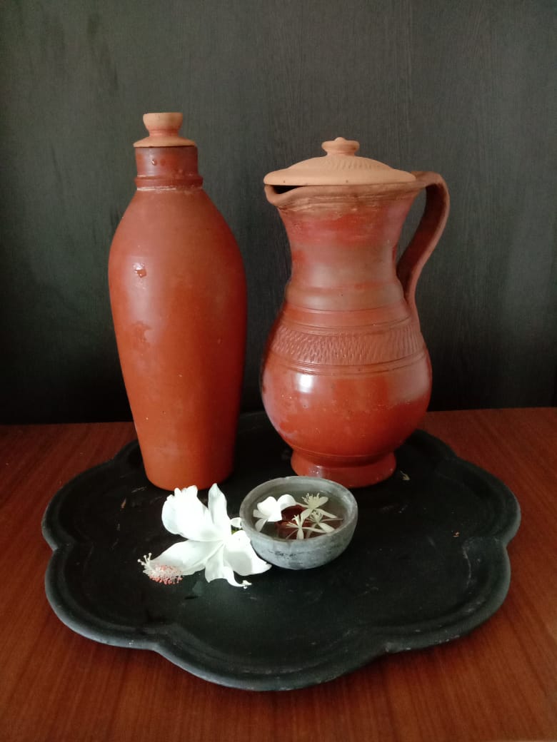 old drinking jars