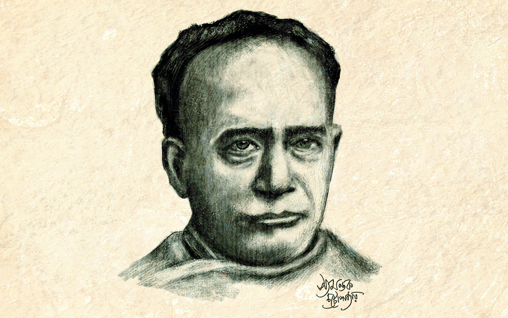 Vidyasagar portrait by Syamantak Chattopadhyay