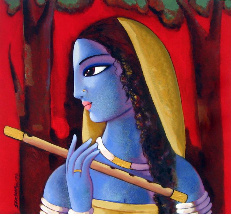 Radha painting 