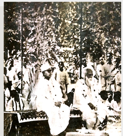 Tagore and Netaji in Santiniketan