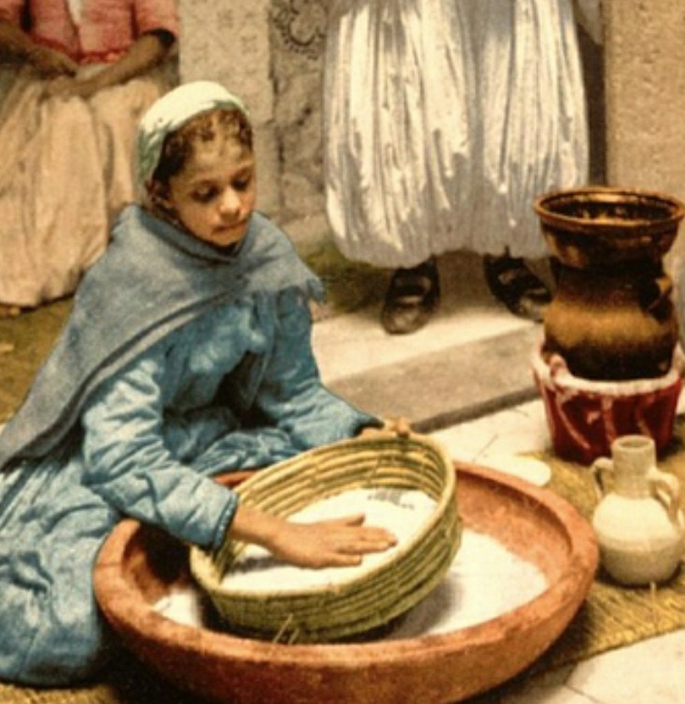 Couscous making picture from UNESCO