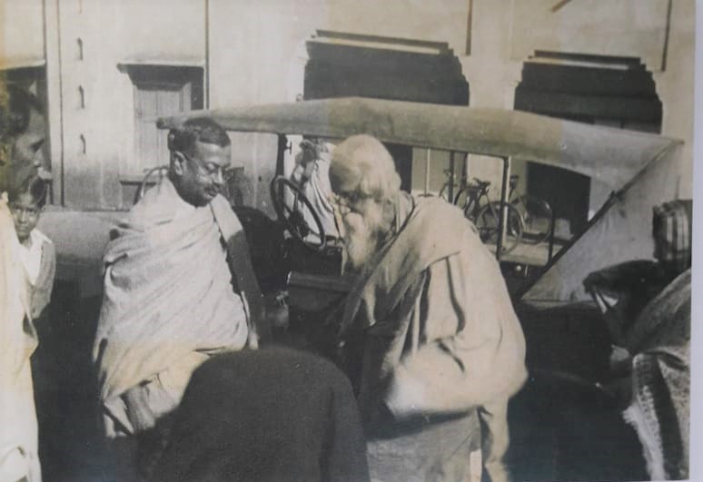 Rajshekhar with Tagore