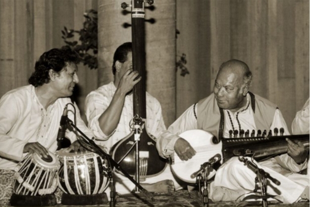 Ali Akbar Khan and Swapan Chowdhury