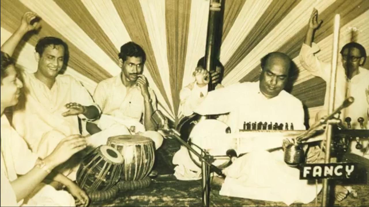 Ali Akbar Khan and Sankar Ghosh