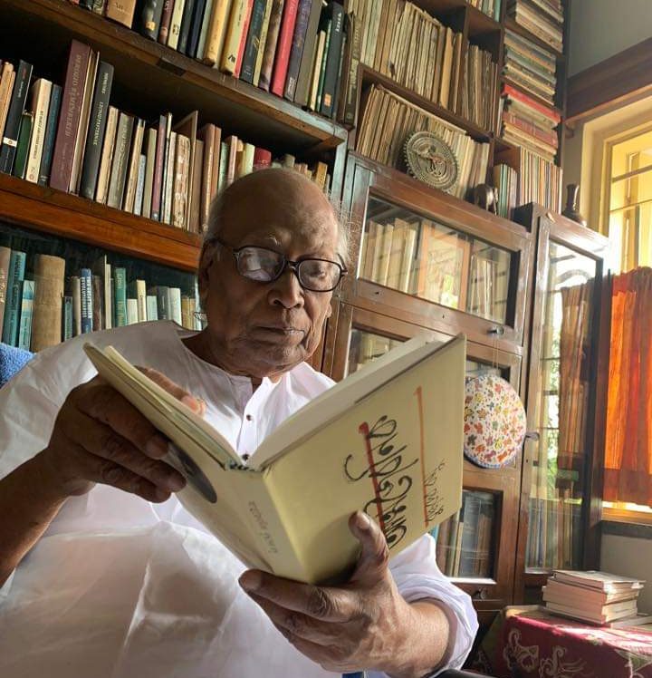 Shankha Ghosh reading BB