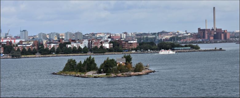 Helsinki from Baltic Sea