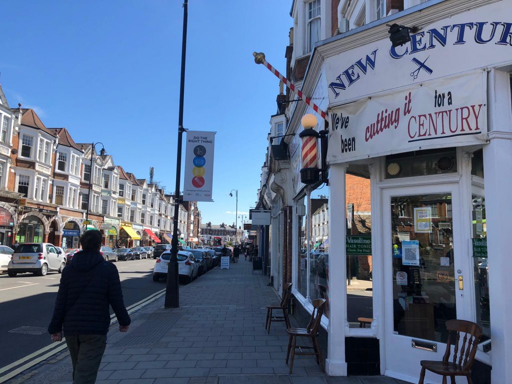 Barbershop in London