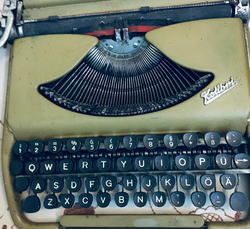 Sankar Ghosh's typewriter