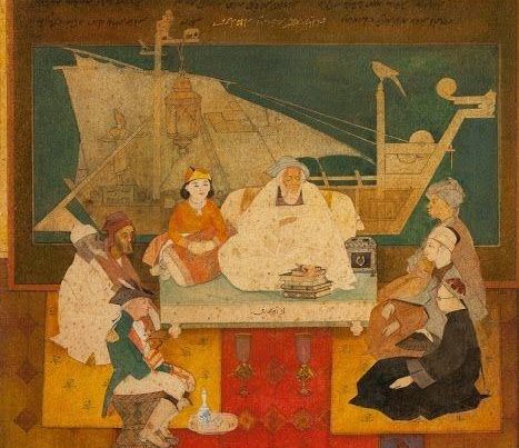 Sindbad the sailor by Abanindranath Tagore