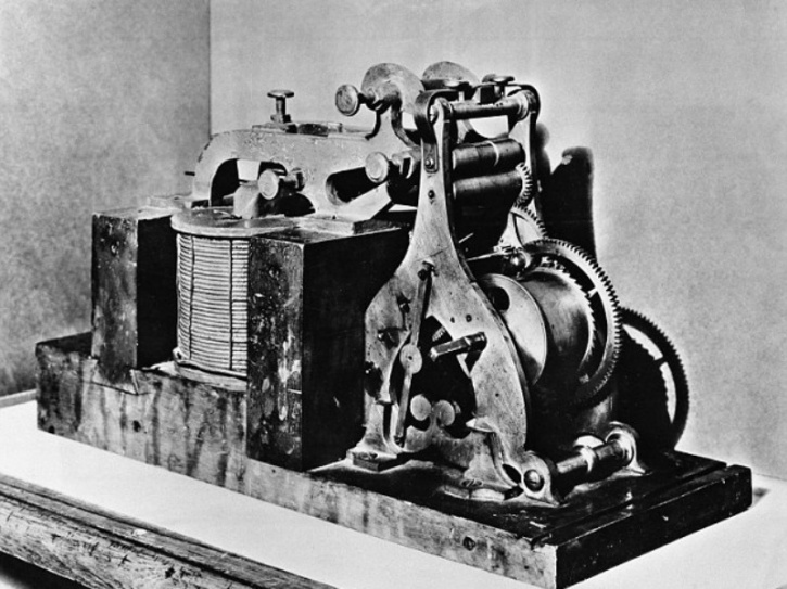 telegraph machine 1854