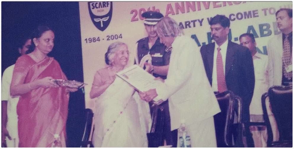 Sarda Menon Felicitated