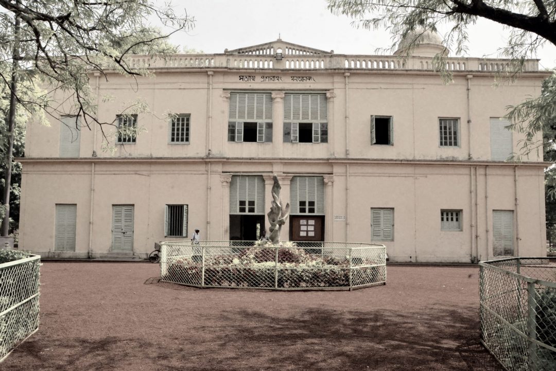 Shantiniketan original building