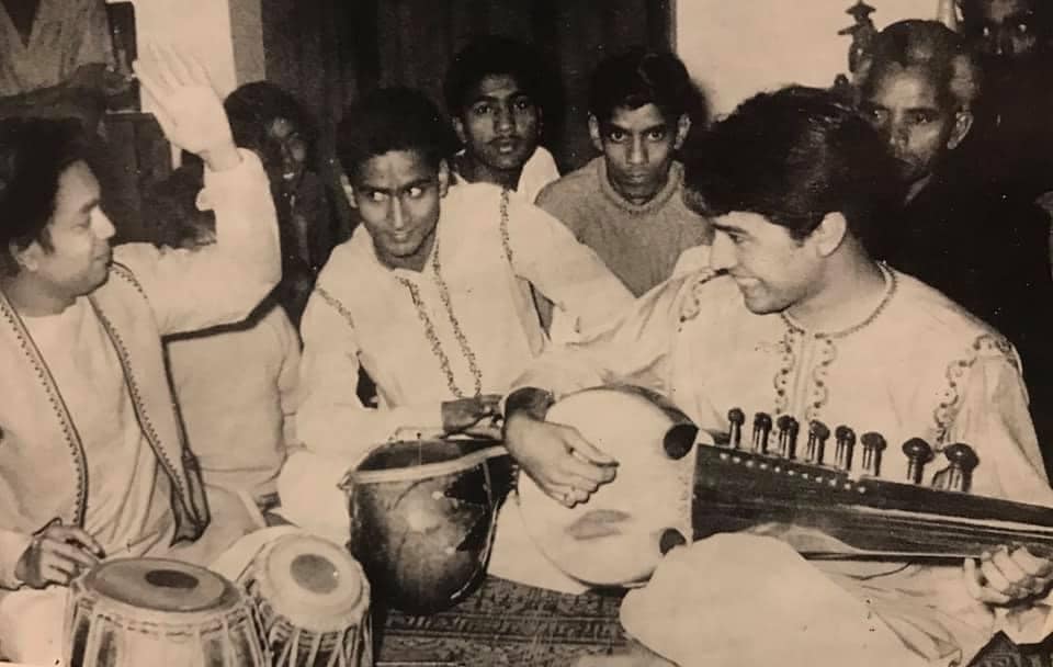 Birju Maharaj with Amjad Ali khan