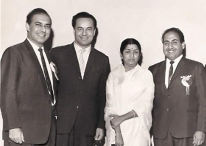 Talat mahmood Mukesh Lata Rafi