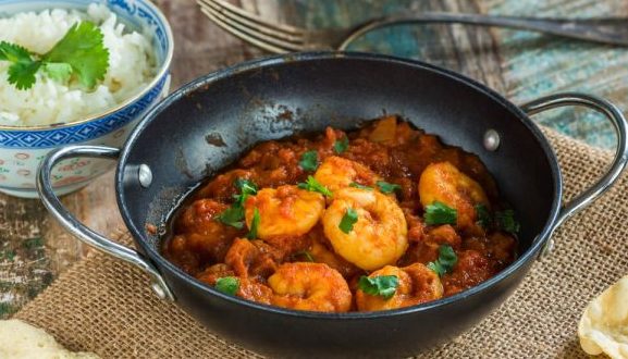 Chettinad-prawns