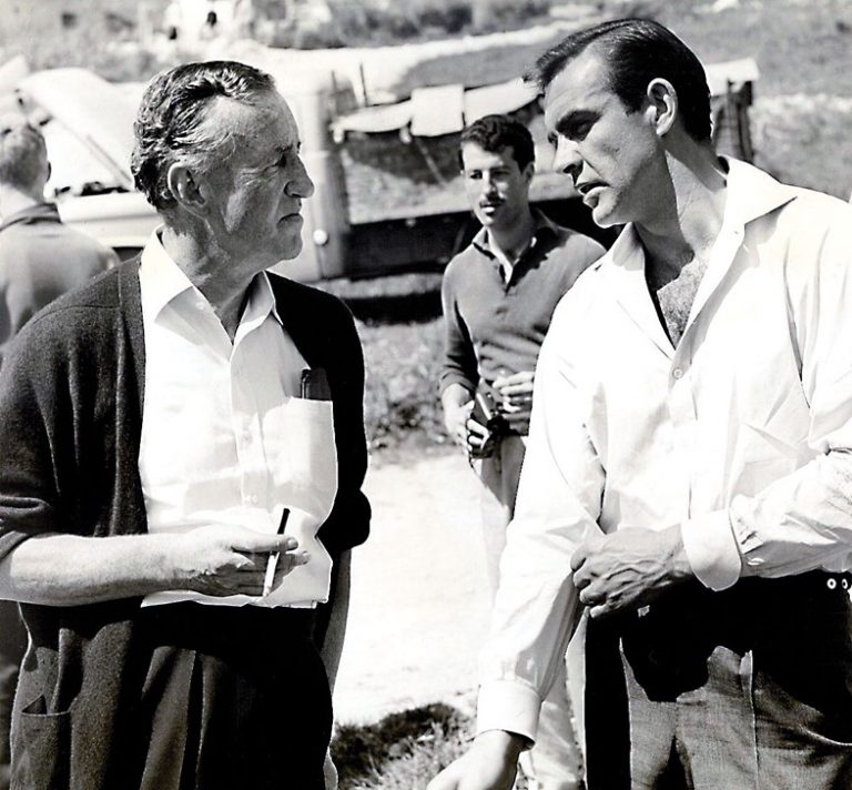 Sean connery and ian fleming