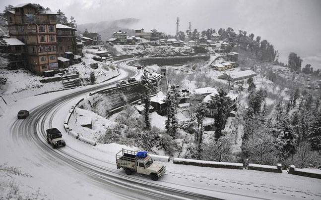 shimla snowfall