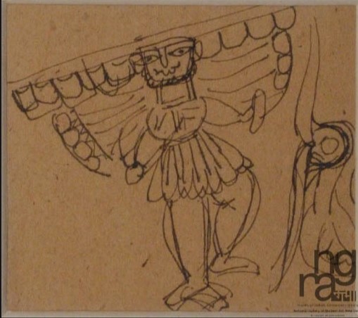 Raavana, Jamini Roy, NGMA