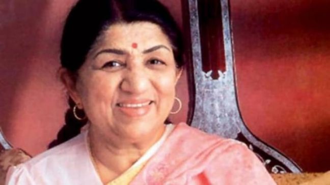 The musical legend Lata