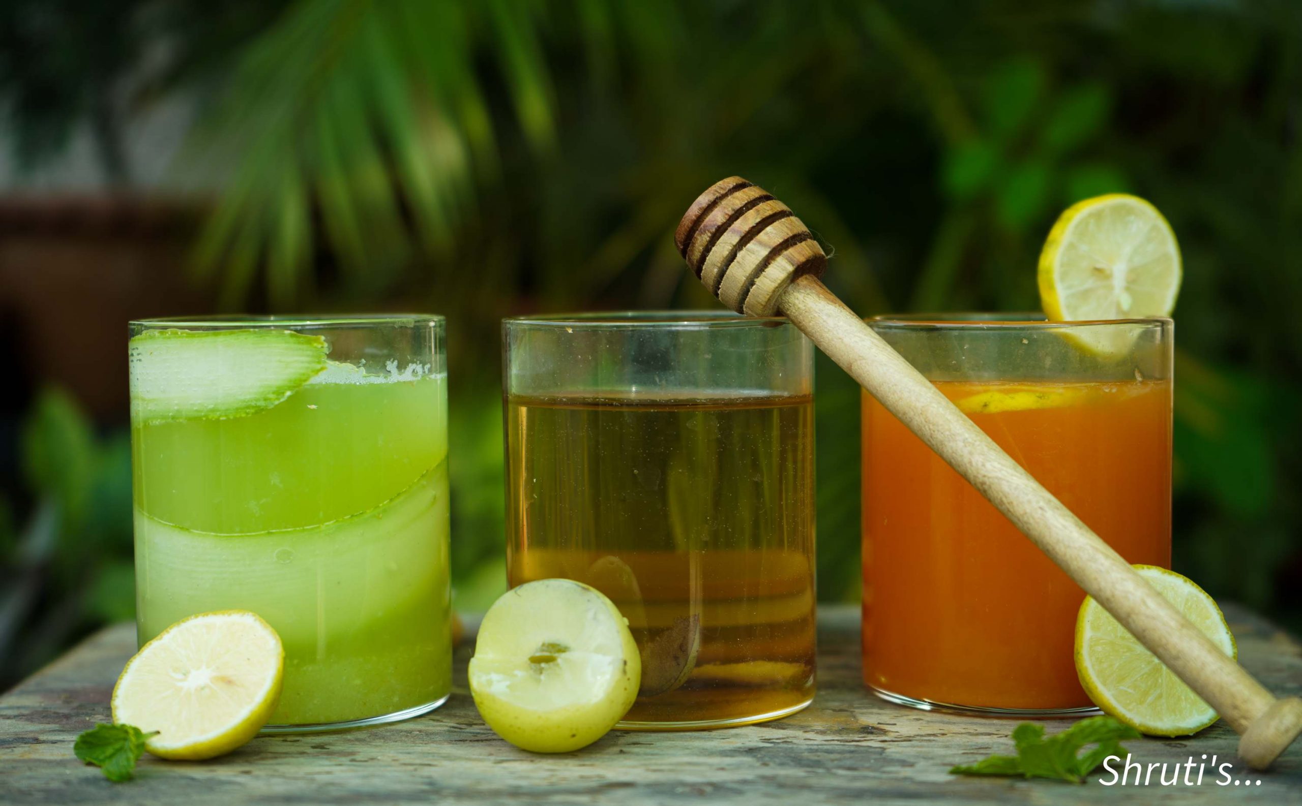 Carrot Cucumber and Orange Drink