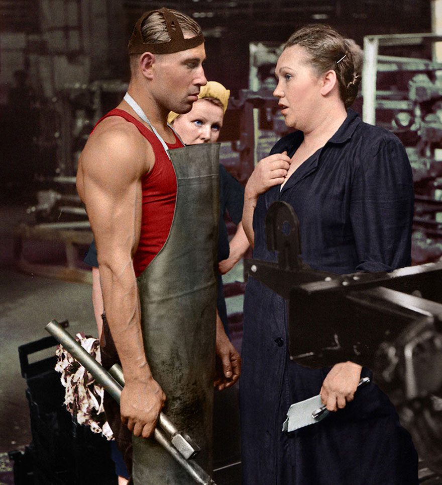 Worker and Supervisor Moscow