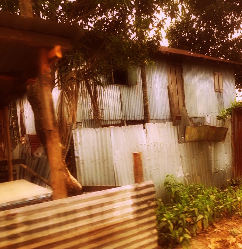 Refugee camp area