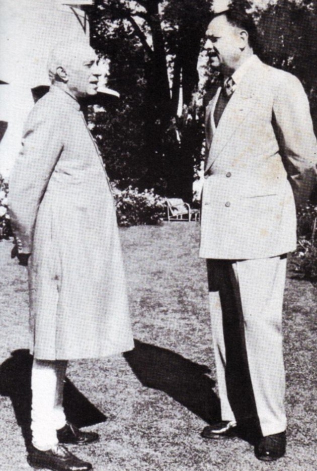 Nehru and Khan