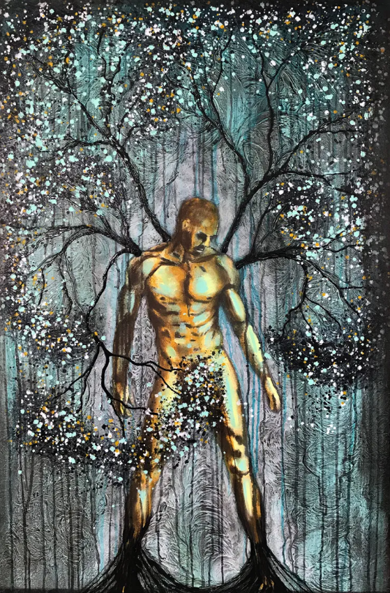 Man and Tree