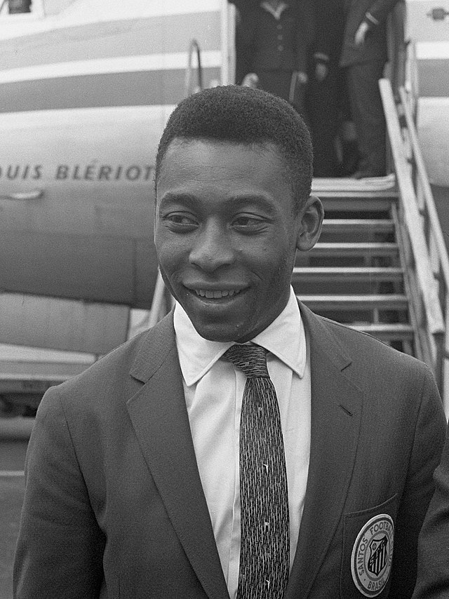 Pelé Schiphol 1962