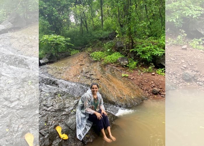 stream inside aarey forest