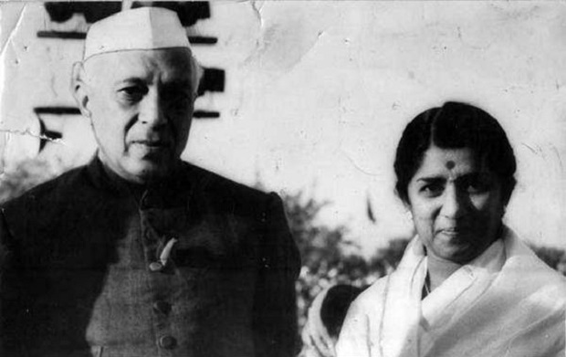 nehru and lata