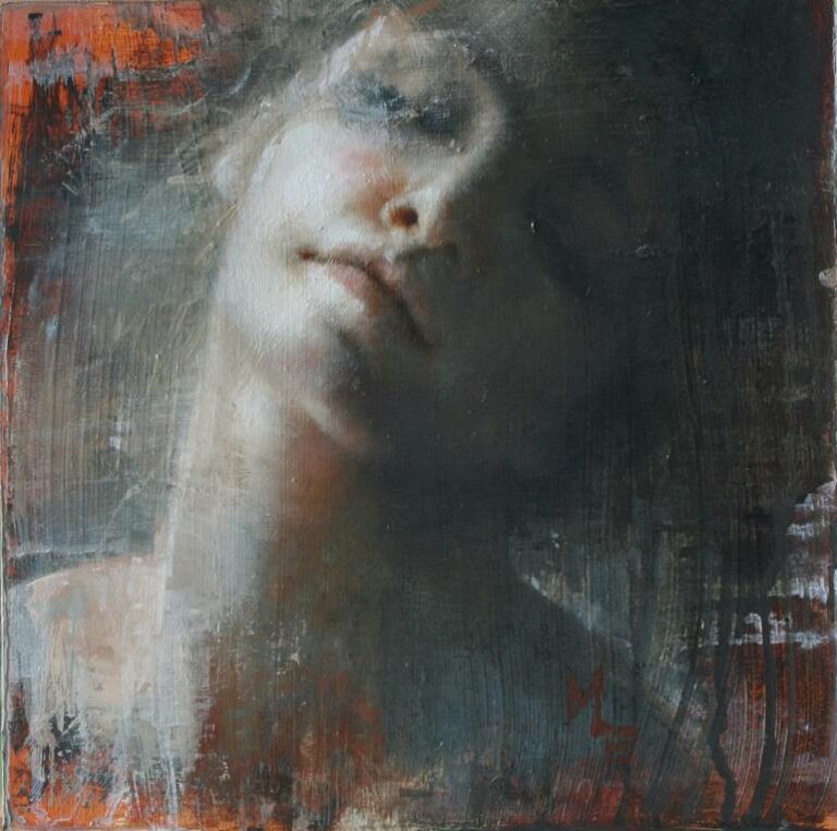 woman and mirror