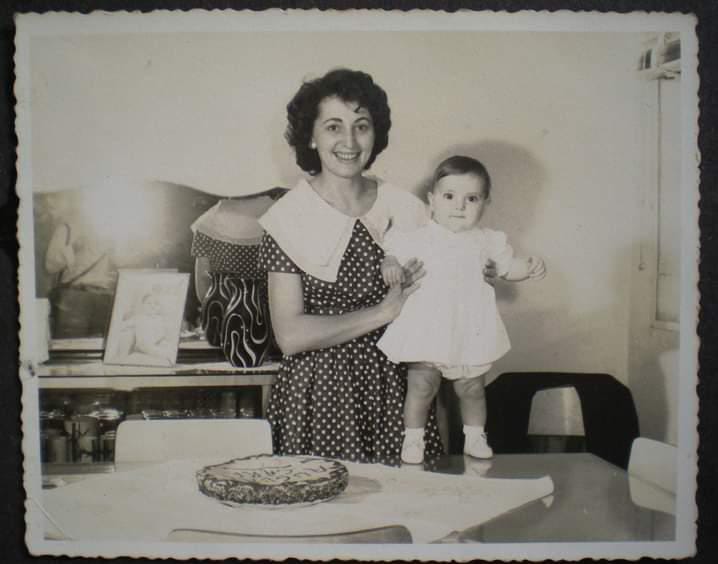 Family photograph of Rosella