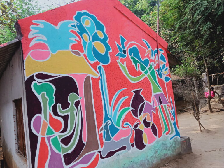 Khoyab Gram Wall painting