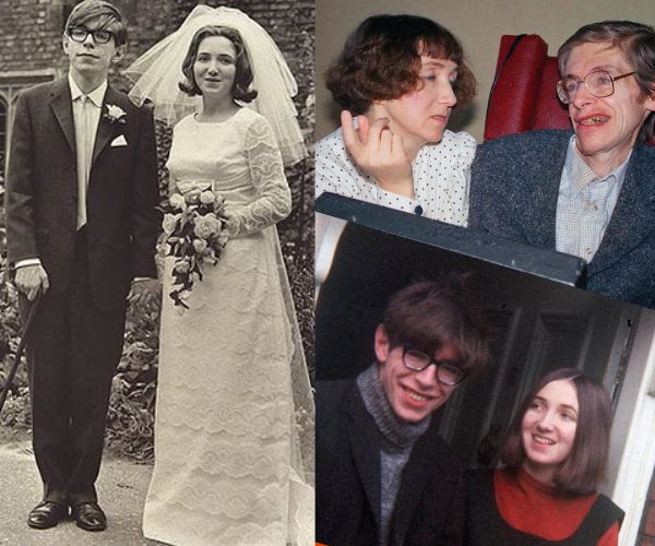 Stephen Hawking and wife Jane