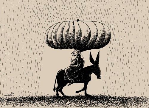Mulla Nasreddin illustration