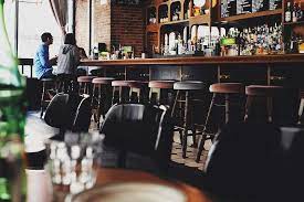 Two men in pub
