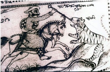 Tiger hunting India