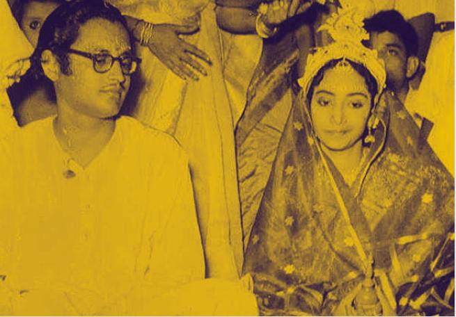 Guru Dutt-Geeta Dutt wedding