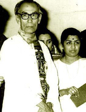 SD Burman with Lata