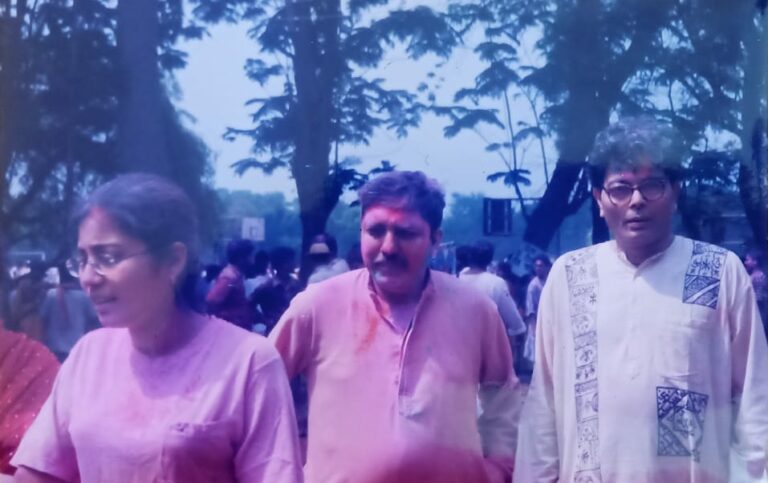 Holi in Shantiniketan