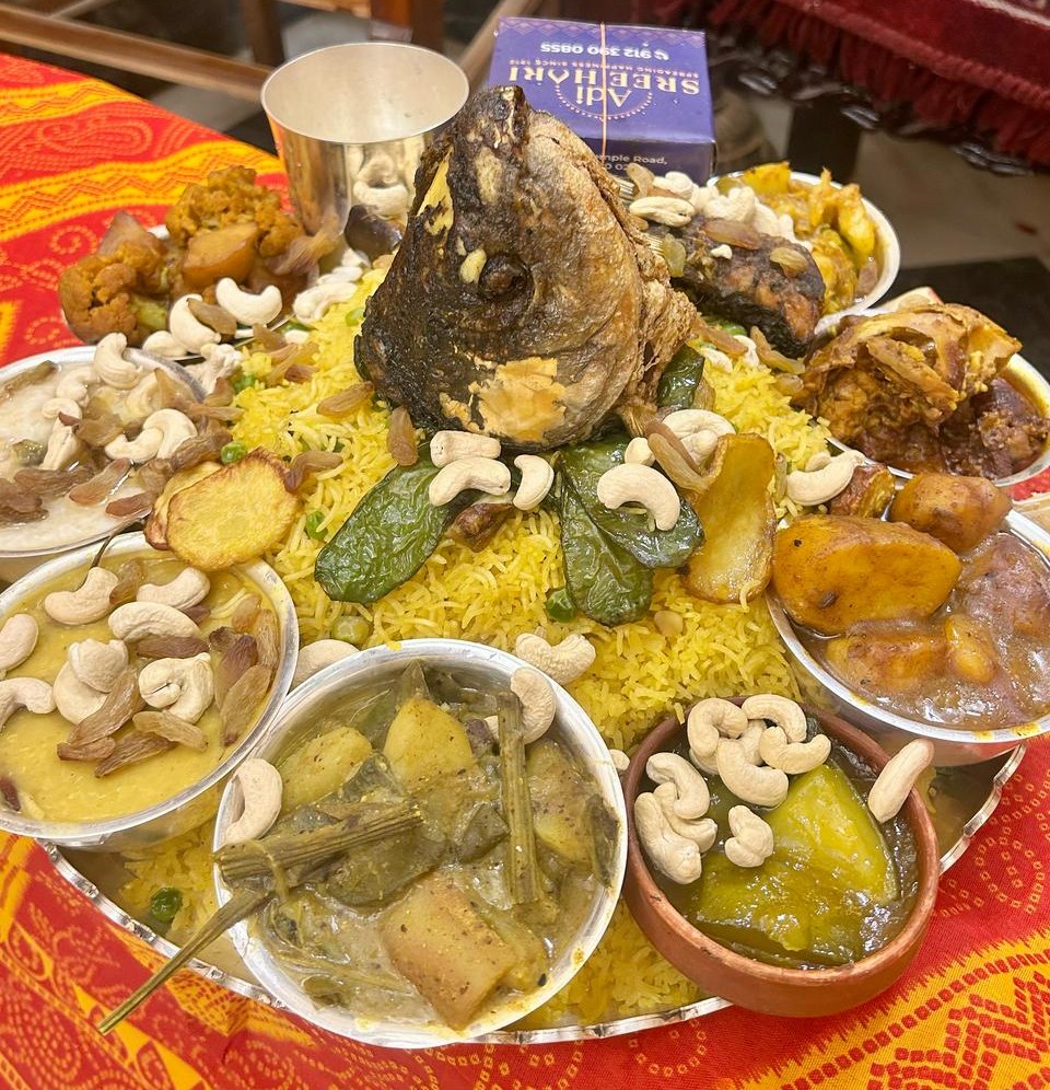 Kali Puja Bhog