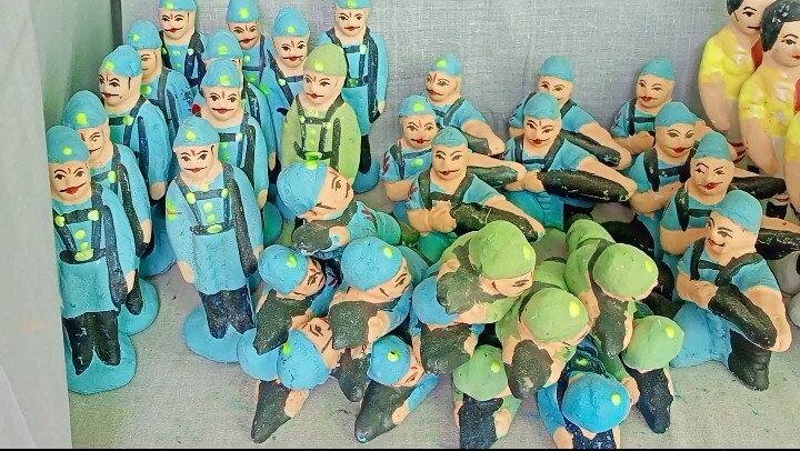 Kolkata Clay Doll