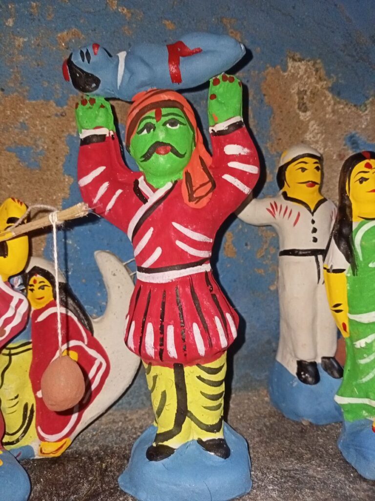 Kolkata Clay Doll