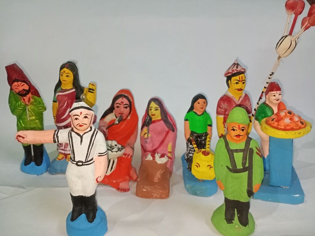 Kolkata Clay Doll